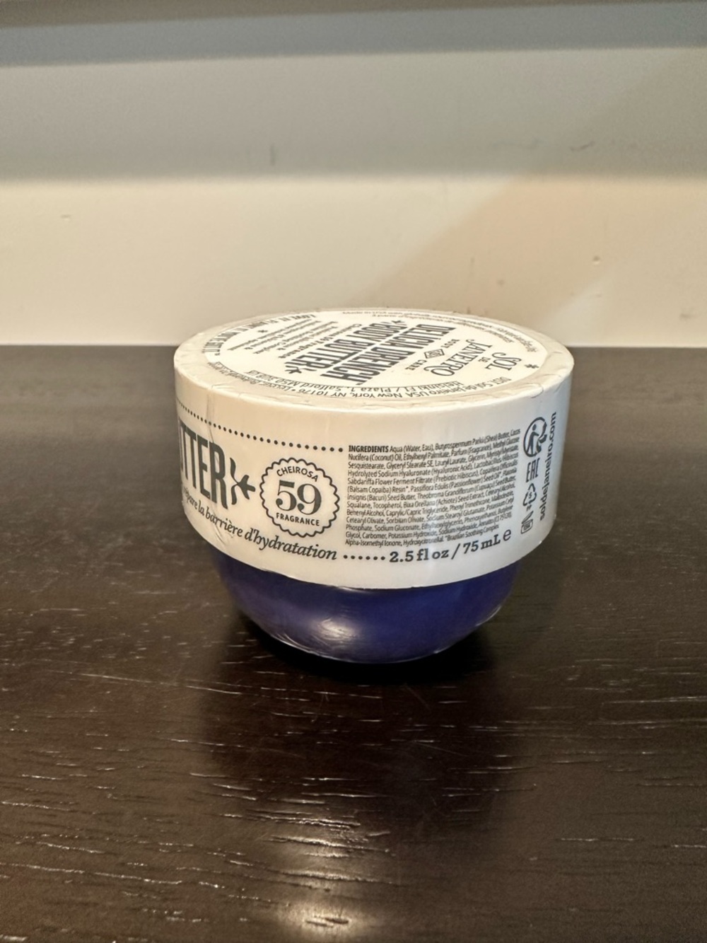 Sol de Janeiro Delícia Drench Body Butter 2.5oz Travel Size Hydrating Cream NEW - Picture 4 of 5
